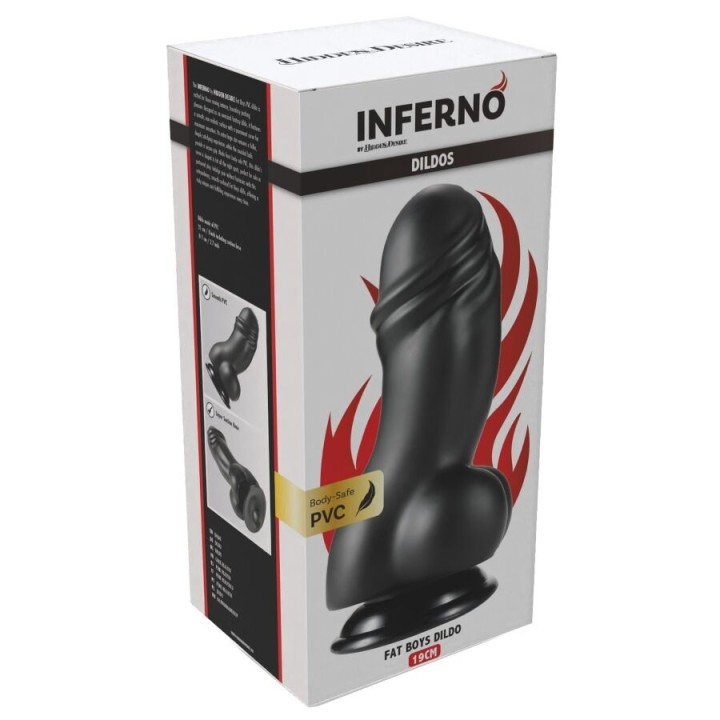 Inferno Fat Boys Dildo 19 cm von Hidden Desire