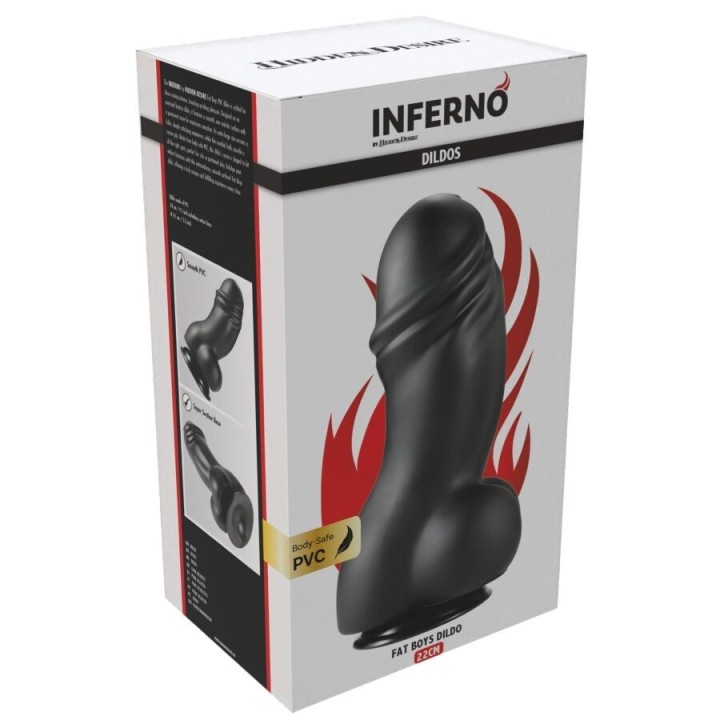 Inferno Fat Boys Dildo 22 cm von Hidden Desire