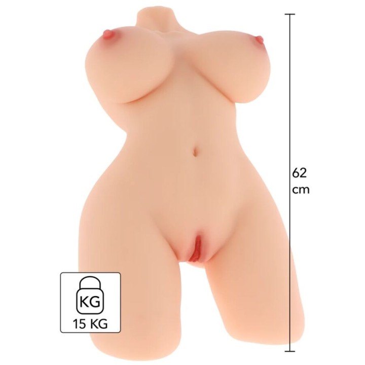 Grosser College-Fick-Schlampe-Torso-Frau-Masturbator 15 Kg von Hidden Desire