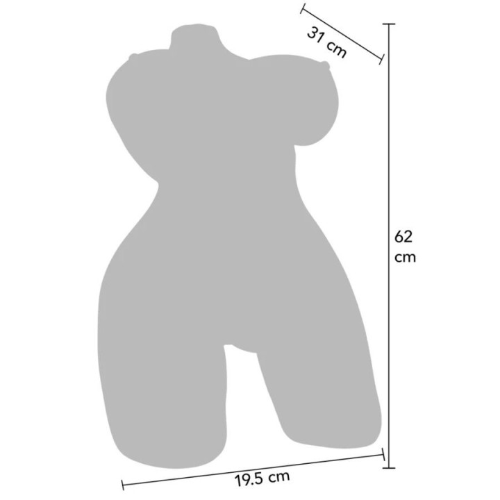 Grosser College-Fick-Schlampe-Torso-Frau-Masturbator 15 Kg von Hidden Desire