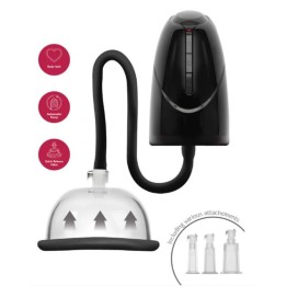 Automatische Vakuumpumpe für Vagina und Klitoris Schwarz von She.E.O
