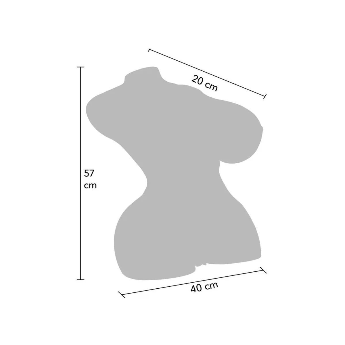 Melkende Mega-Schlampe-Torso Weiblicher Masturbator 22 Kg von Hidden Desire