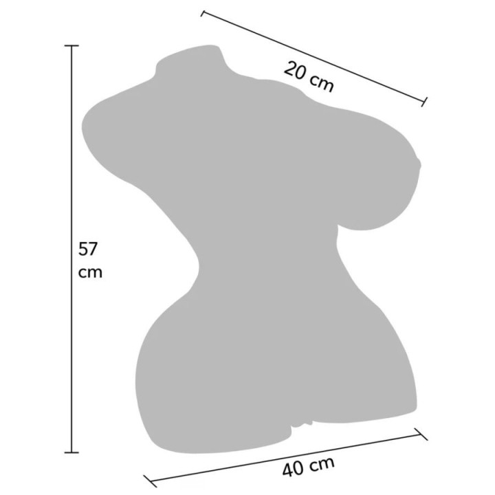 Melkende Mega-Schlampe-Torso Weiblicher Masturbator 22 Kg von Hidden Desire