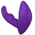 Rotierender, Vibrierender Analstimulator mit Fernbedienung – Lila von She.E.O