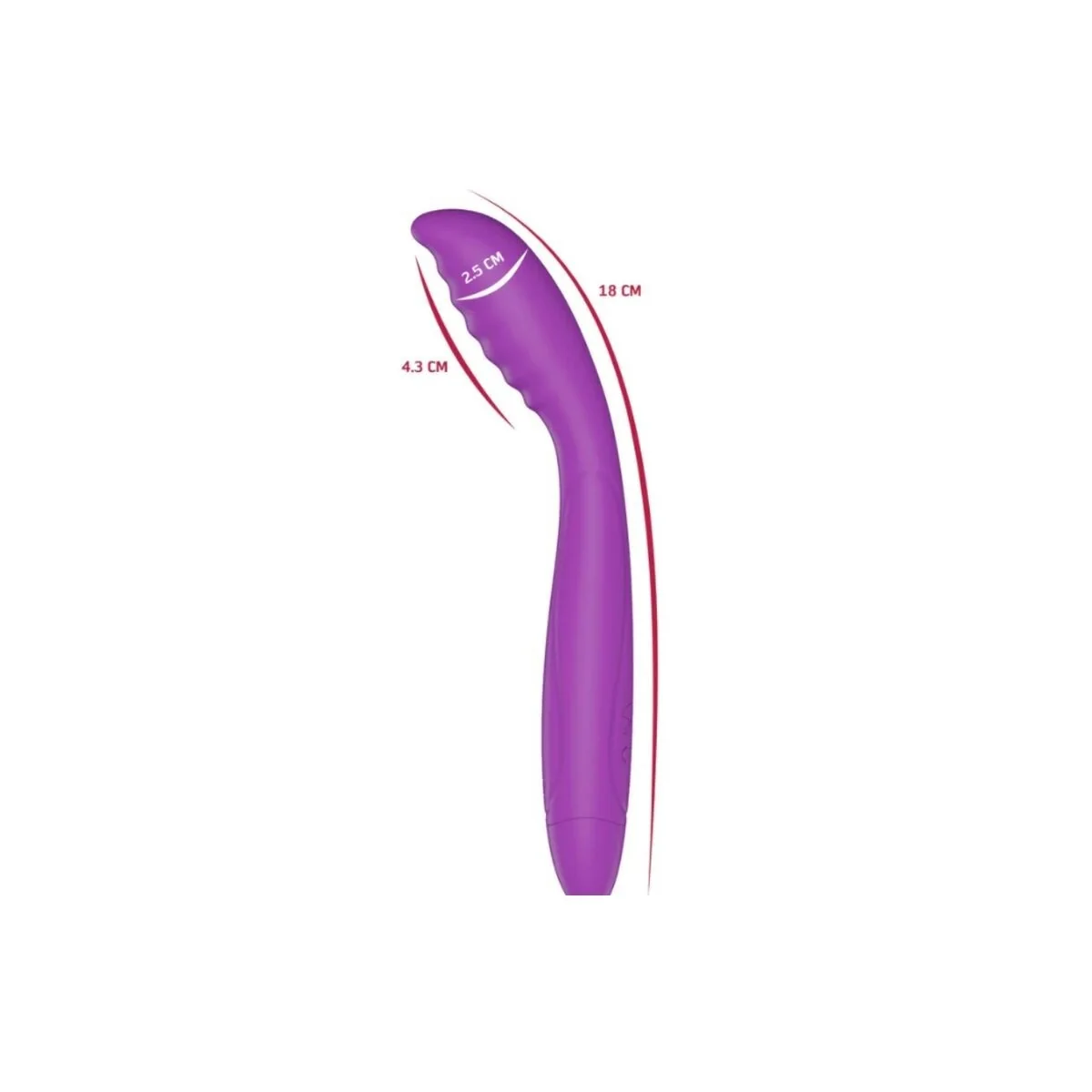 Lila G-Punkt-Vibrator von She.E.O