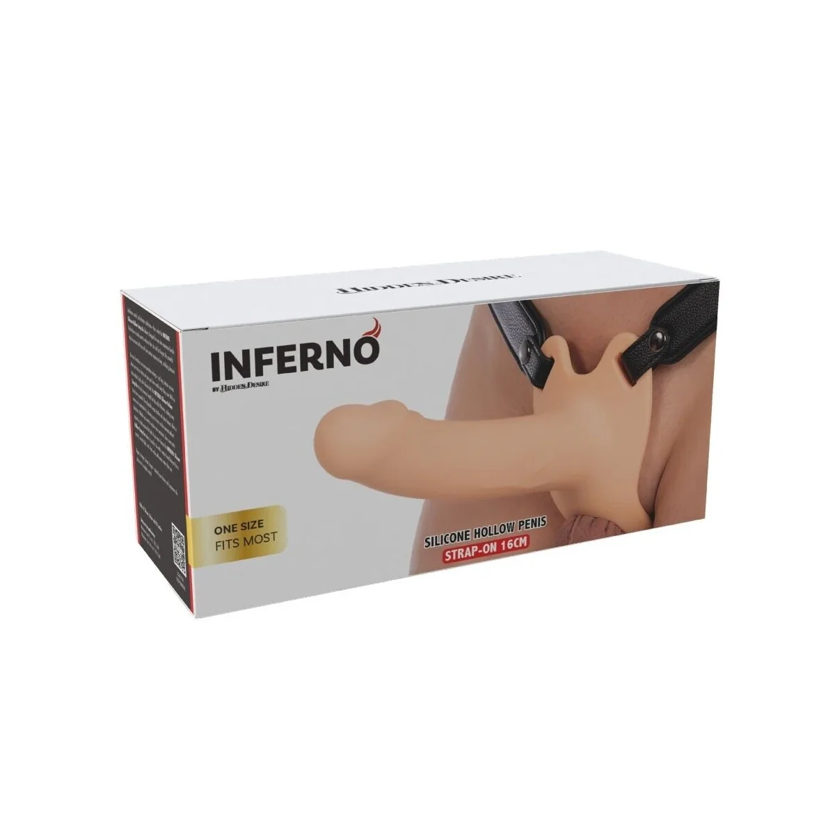 Inferno Penis-Sleeve-Strap-On 16 cm von Hidden Desire
