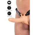 Inferno Penis-Sleeve-Strap-On-Silikon 18 cm von Hidden Desire