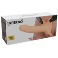 Inferno Penis-Sleeve-Strap-On-Silikon 18 cm von Hidden Desire