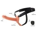 Inferno Vibrierender Penis-Sleeve Zum aufschnallen 18 cm von Hidden Desire