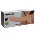 Inferno Vibrierender Penis-Sleeve Zum aufschnallen 20 cm von Hidden Desire