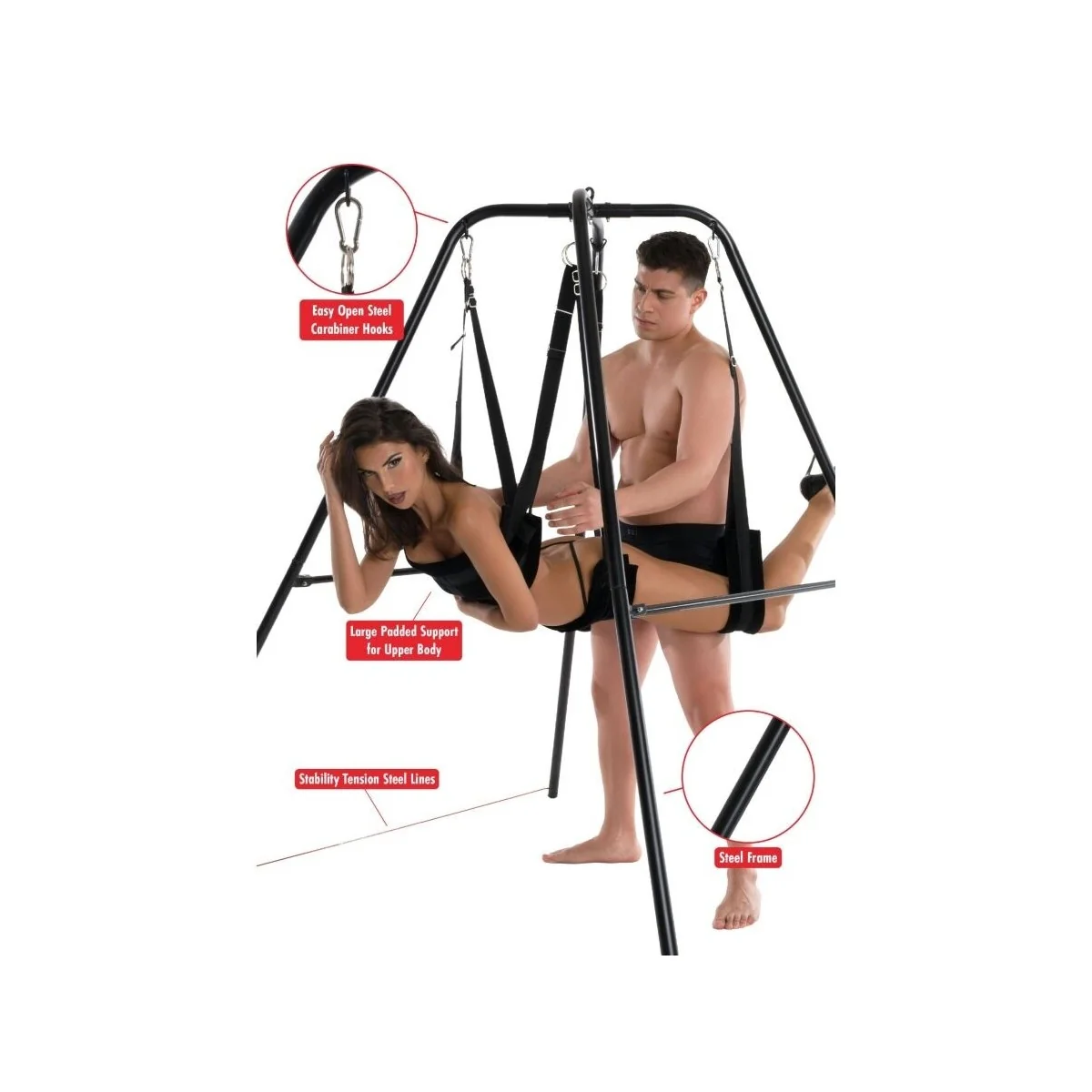 Extreme Lovers Sexschaukel mit Gestell von Hidden Desire