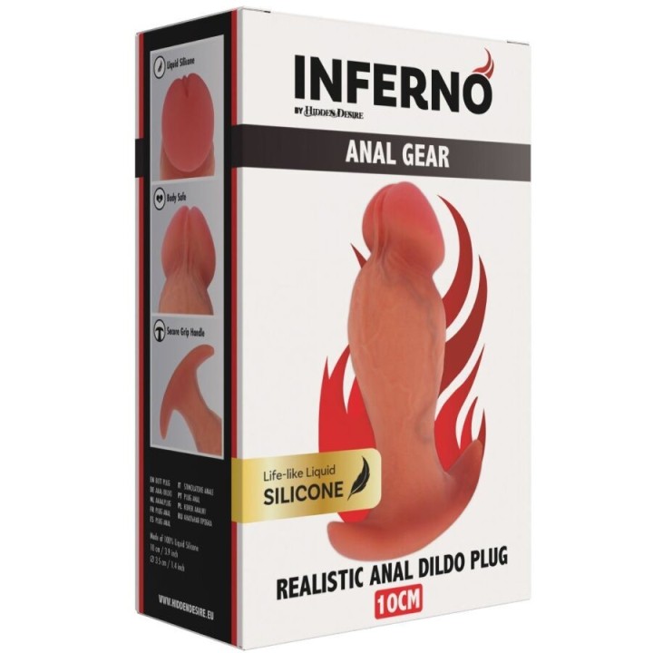 Inferno Realistischer Analsplug 10 cm von Hidden Desire