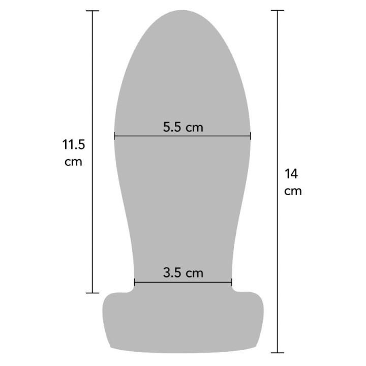 Extreme Heavy Anal Stretcher Analplug M von Hidden Desire