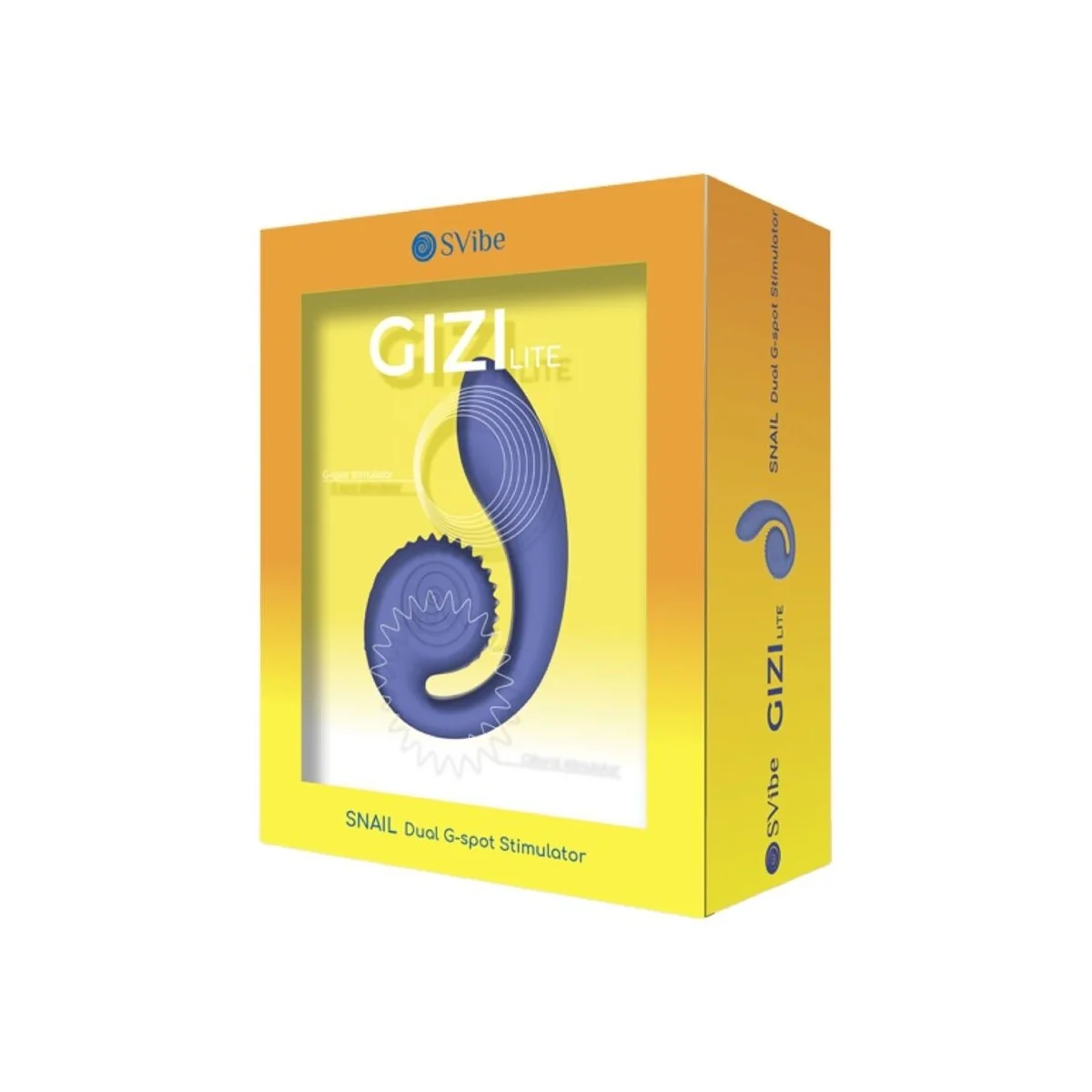 Gizi Lite Dual G-Punkt- & Klitorisvibrator (LILA) von Snail Vibe