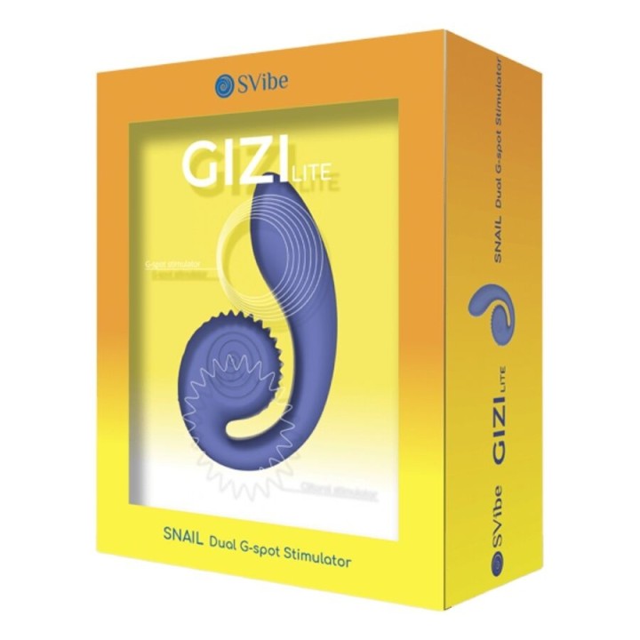 Gizi Lite Dual G-Punkt- & Klitorisvibrator (LILA) von Snail Vibe