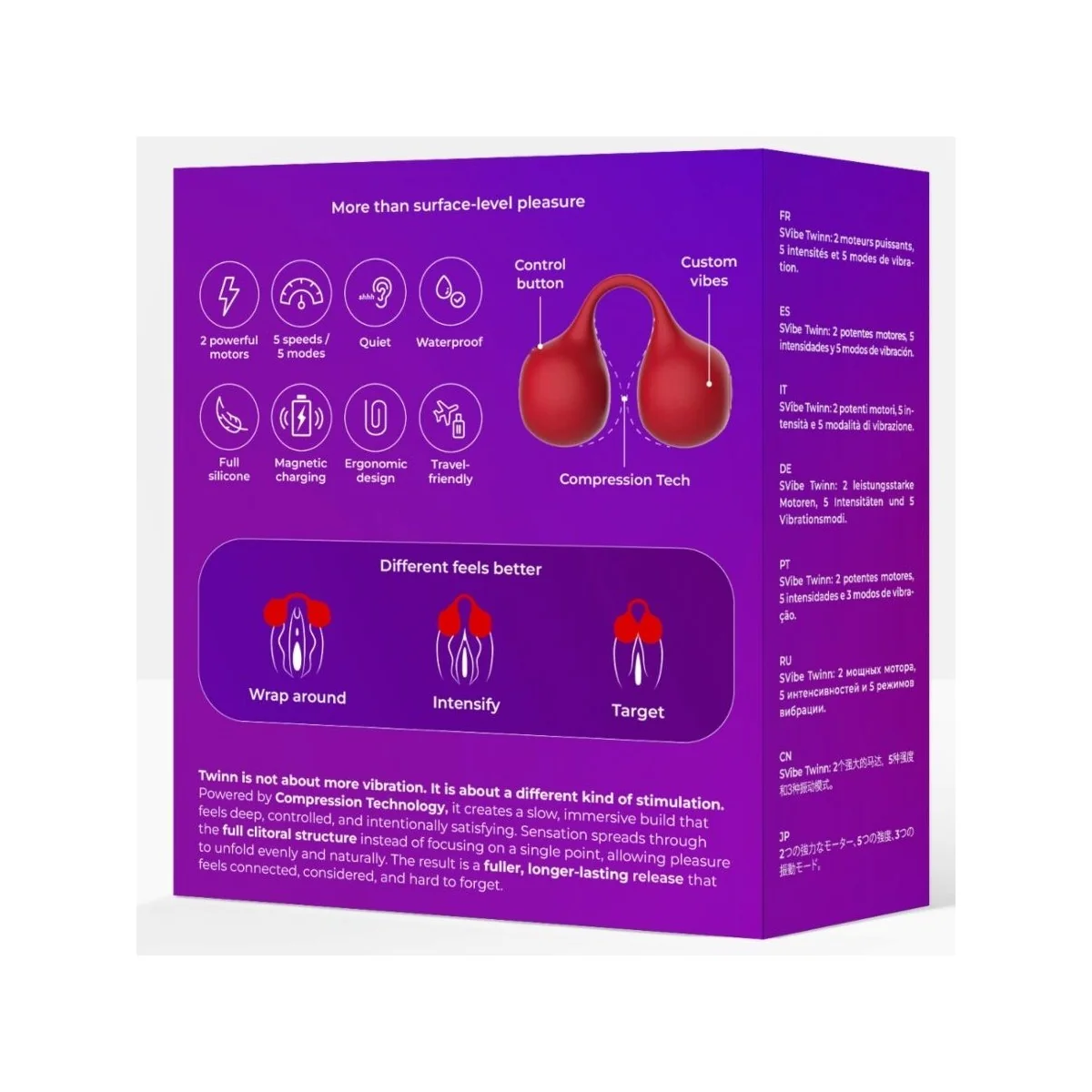 Twinn Cherry Finger Vibrator von Snail Vibe