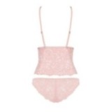 Delicanta Top & Höschen Pink von Obsessive | Fesselliebe.de