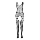 Eco Bodystocking Bs009 Schwarz von Passion Eco Collection | Fesselliebe.de