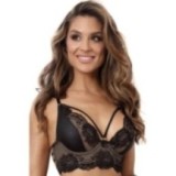 Bustier Soft Schwarz V-10701 von Axami | Fesselliebe.de