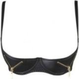 BH Schwarz mit Offenen Cups V-9871 von Axami | Fesselliebe.de