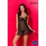 Milagros Chemise & Tanga Schwarz von Avanua | Fesselliebe.de