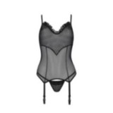 Odrevia Korsett & Tanga Schwarz von Avanua | Fesselliebe.de