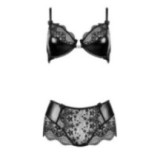 Charm 2-Tlg. Set Schwarz von Beauty Night Fashion | Fesselliebe.de