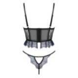Saphira 2er Set Blau-Schwarz von Beauty Night Fashion | Fesselliebe.de