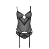 Denerys Korsett & Tanga Schwarz von Casmir | Fesselliebe.de