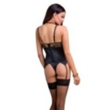Divine Korsett & Tanga Schwarz von Casmir | Fesselliebe.de