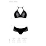 Kitsana 2er Set Schwarz-Lila von Casmir | Fesselliebe.de
