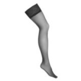 Halterlose Schwarz 20den H017 von Kotek | Fesselliebe.de