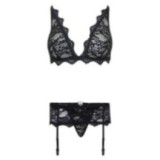 Belita 3er Set Schwarz von Livco Corsetti Fashion | Fesselliebe.de