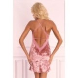 Cadrean Negligé mit String - Puderrosa von LivCo Corsetti Fashion