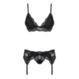 3er Set Schwarz 810-Seg-1 von Obsessive | Fesselliebe.de