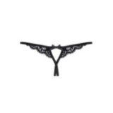 Offener Schritt Tanga Schwarz 831-Thc-1 von Obsessive | Fesselliebe.de