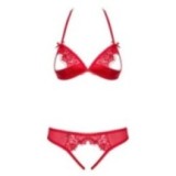 2er Set mit offenem BH 870-Sec-3 von Obsessive | Fesselliebe.de
