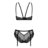 Allastia 2er Set Schwarz von Obsessive | Fesselliebe.de