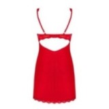 Amor Cherris Chemise & Tanga Rot von Obsessive | Fesselliebe.de
