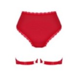 Belovya Garter Höschen Rot von Obsessive | Fesselliebe.de