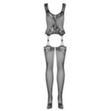 Bodystocking F221 Schwarz von Obsessive | Fesselliebe.de