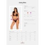 Cobra Nive 2er Set Schwarz von Obsessive | Fesselliebe.de