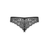 Contica Offener Schritt Tanga Schwarz von Obsessive | Fesselliebe.de