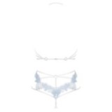 Deilana 2er Set Blau mit Offenen Cups von Obsessive | Fesselliebe.de