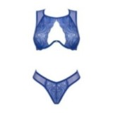 Giselia 2er Set Blau von Obsessive | Fesselliebe.de