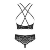 Giully Top & Höschen Schwarz von Obsessive | Fesselliebe.de