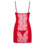 Heartina Chemise & Tanga Rot von Obsessive | Fesselliebe.de