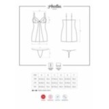 Heartina Chemise & Tanga Rot von Obsessive | Fesselliebe.de