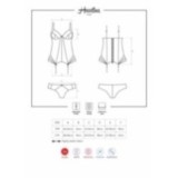 Heartina Korsett & Tanga Schwarz von Obsessive | Fesselliebe.de