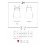 Lovica Chemise & Tanga Rot von Obsessive | Fesselliebe.de